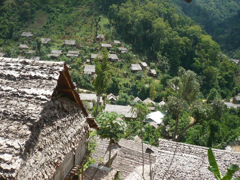 mae la oon camp from above